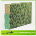 Tampon de refroidissement par évaporation en papier ondulé à structure en nid d&#39;abeille de la série LEON
